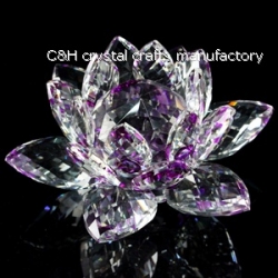 crystal lotus flower gift