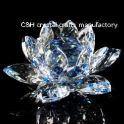 crystal lotus flower gift