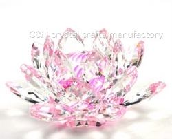 crystal lotus flower for wedding gift