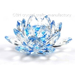 crystal lotus flower for wedding gift
