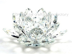 crystal lotus flower for wedding gift