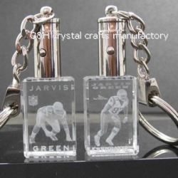 crystal keychain and keyring