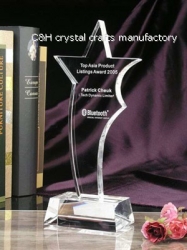 crystal trophy