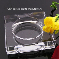 crystal ashtray