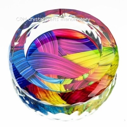 crystal ashtray