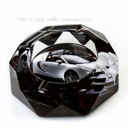 crystal ashtray
