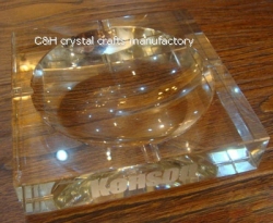 crystal ashtray