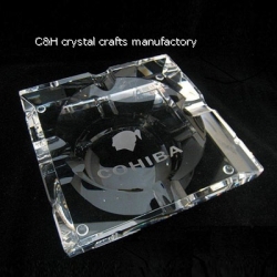 crystal ashtray