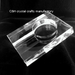 crystal ashtray