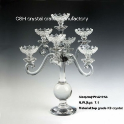 crystal candelabra