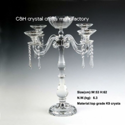 crystal candelabra