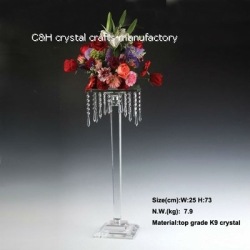 crystal flower stand