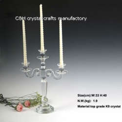 crystal candelabra