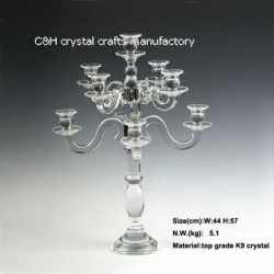 crystal candelabra