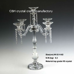 crystal candelabra