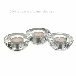 crystal candle holder