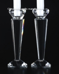crystal candle holder