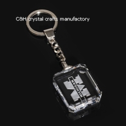 crystal keychain and keyring