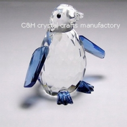 crystal penguin animal figurine