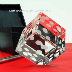 crystal paperweight