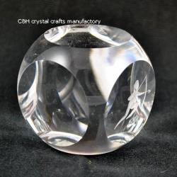 crystal paperweight