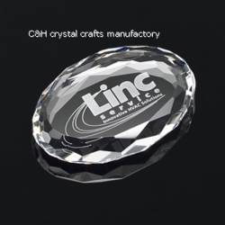 crystal paperweight