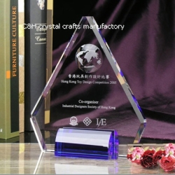 crystal trophy