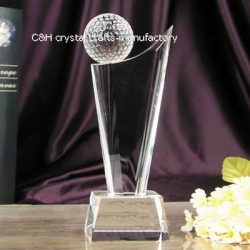 crystal trophy