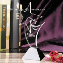 crystal trophy