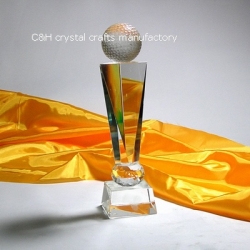 crystal trophy