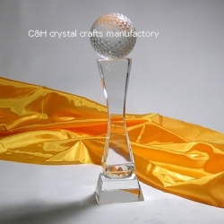 crystal trophy