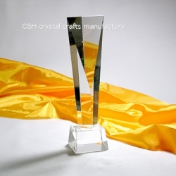 crystal trophy