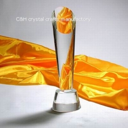 crystal trophy