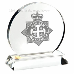 crystal trophy