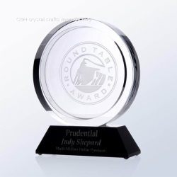 crystal trophy