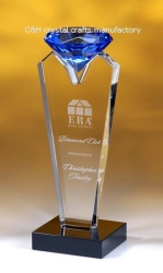 crystal trophy