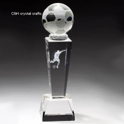 crystal trophy