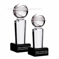 crystal trophy