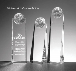crystal trophy