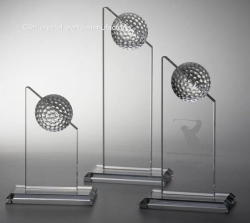 crystal trophy