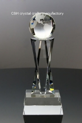 crystal trophy