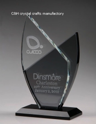 crystal trophy