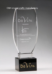 crystal trophy
