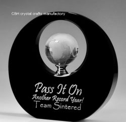 crystal trophy