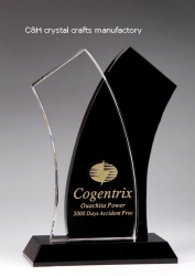 crystal trophy