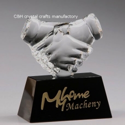 crystal trophy