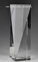 crystal trophy