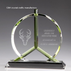 crystal trophy