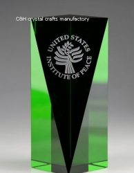 crystal trophy