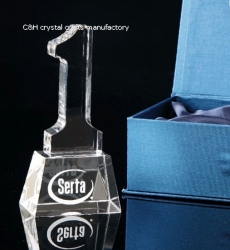 crystal trophy